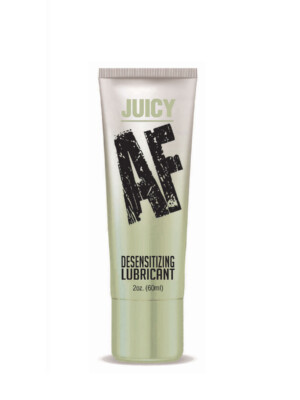 juicy af desensitizing gel lube 2 oz