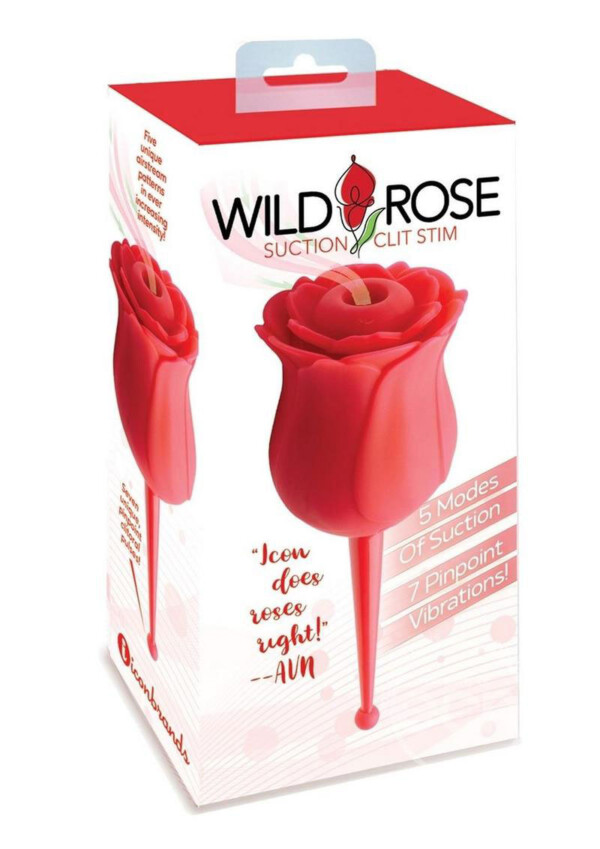 wild rose le point suction/stim red