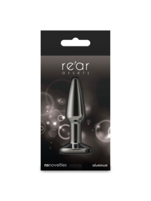 rear assets tapered small gunmetal black