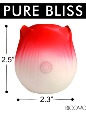 pulsing petals throbbing rose stimulator red