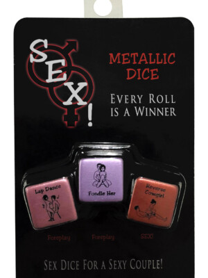 sex! metallic dice sex! metallic dice