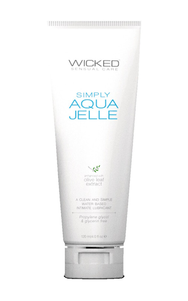 simply aqua jelle fragrance free lubricant 4 fl. oz.