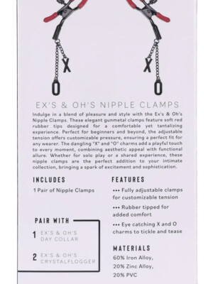 ex's and oh's nipple clamps ex's and oh's nipple clamps