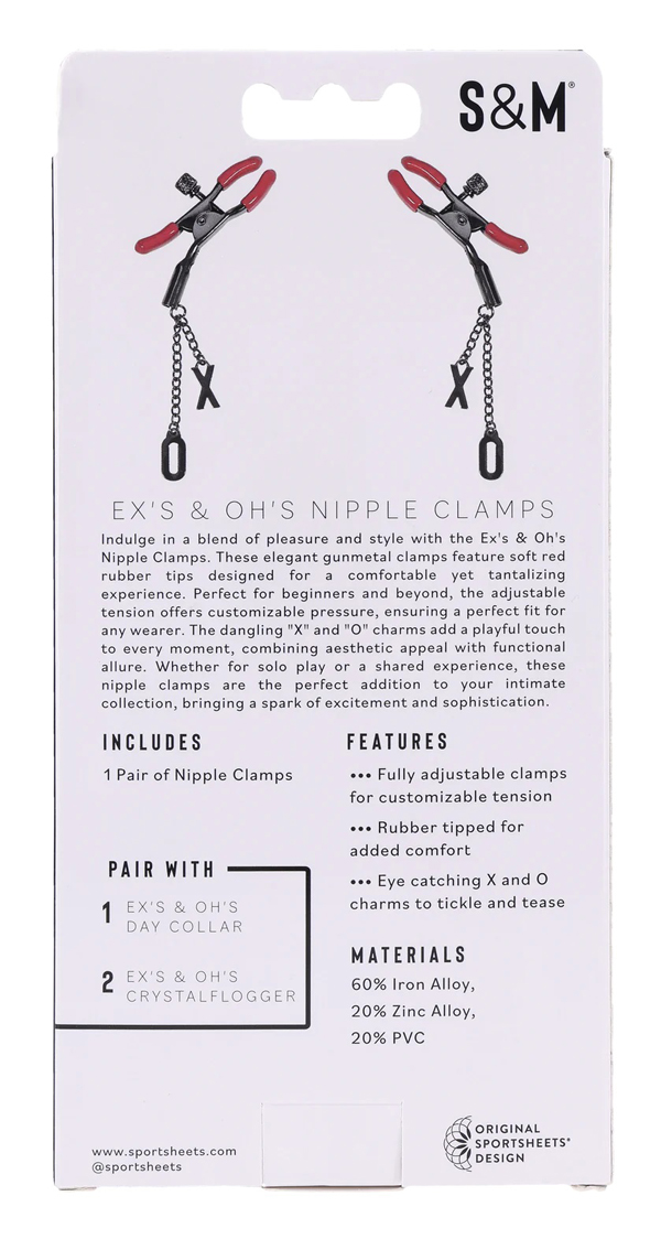 ex's and oh's nipple clamps ex's and oh's nipple clamps
