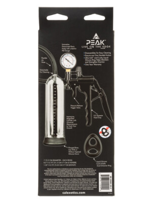 peak magnified gauged pump system black peak magnified gauged pump system black