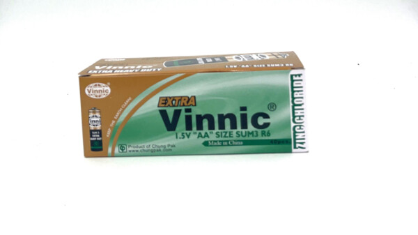 vinnic extra heavy duty aa batteries 40 pcs. box vinnic extra heavy duty aa batteries 40 pcs. box