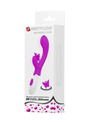pretty love butterfly kiss purple