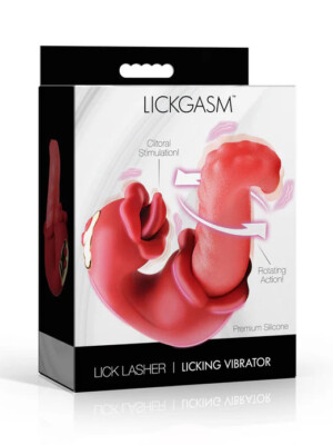 lickgasm lick lasher licking vibrator red lickgasm lick lasher licking vibrator red