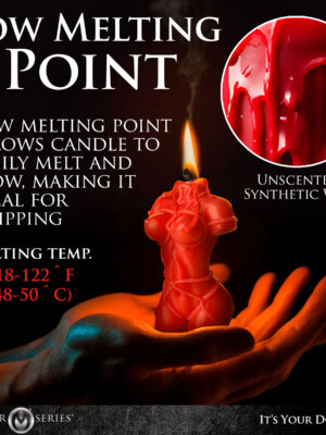 bound goddess drip candle red bound goddess drip candle red