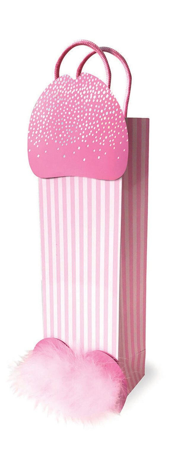 3 d sparkling penis gift bag 3 d sparkling penis gift bag