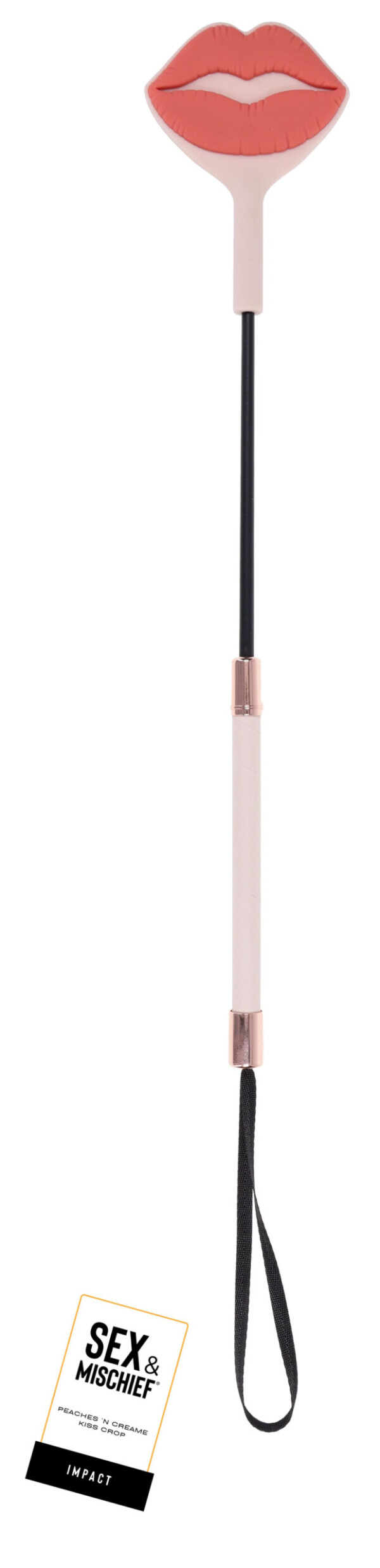 peaches 'n creame kiss crop peach