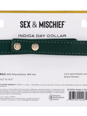 indica day collar green indica day collar green
