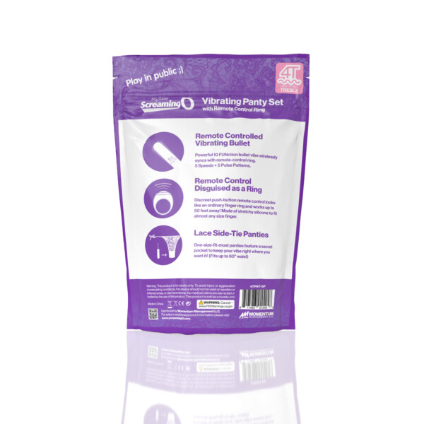 screaming o 4t vibrating panty set with remote control ring grape screaming o 4t vibrating panty set with remote control ring grape