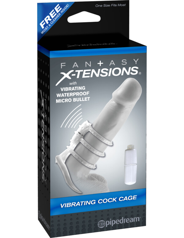 fantasy x tensions vibrating cock cage