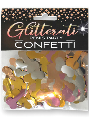 glitterati penis party confetti glitterati penis party confetti
