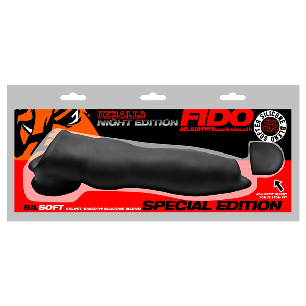 fido velvet smooth beast cocksheath black