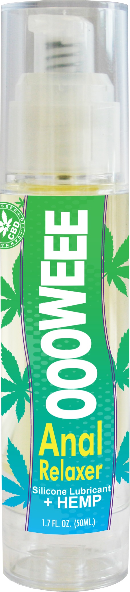 oooweee anal relaxer silicone lubricant plus hemp 1.7 fl. oz. / 50 ml oooweee anal relaxer silicone lubricant plus hemp 1.7 fl. oz. / 50 ml