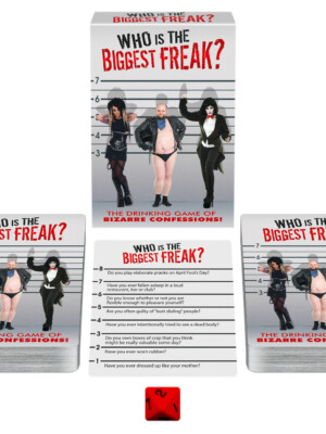 who's the biggest freak? card game who's the biggest freak? card game