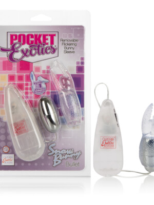 pocket exotics snow bunny bullet clear