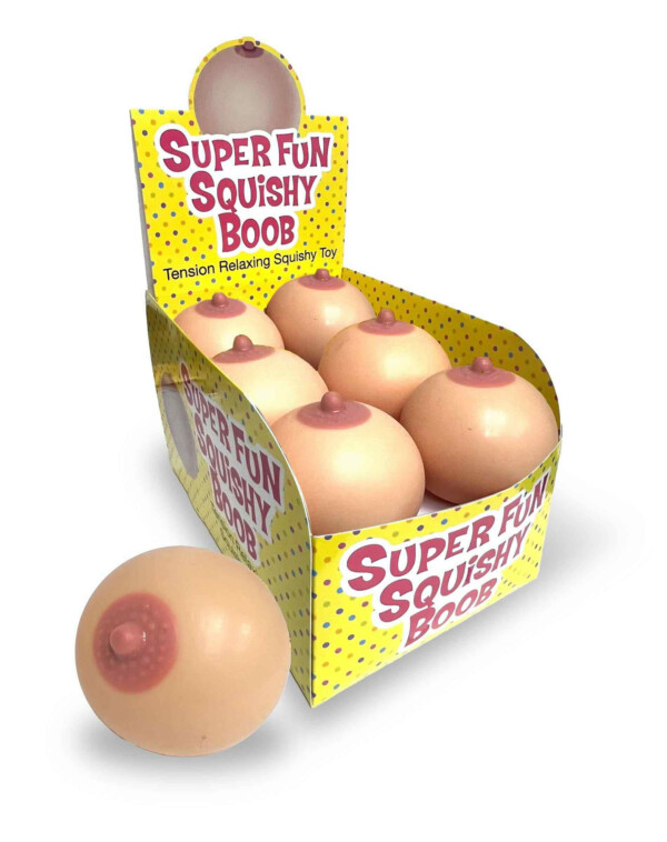 super fun squishy boobs display 12 ct. super fun squishy boobs display 12 ct.