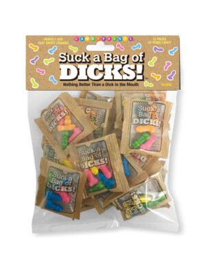 suck a bag of dicks! 25 individual fun size packages suck a bag of dicks! 25 individual fun size packages