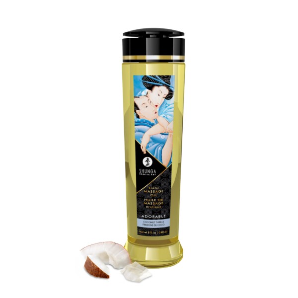 massage oils adorable 8 fl. oz. coconut thrills