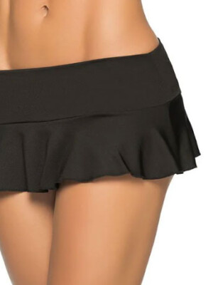 ruffle skirt medium/large black