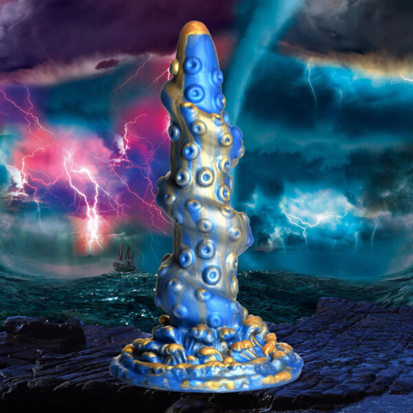 lord kraken tentacled silicone dildo blue lord kraken tentacled silicone dildo blue