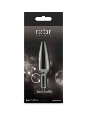 rear assets tapered medium gunmetal black