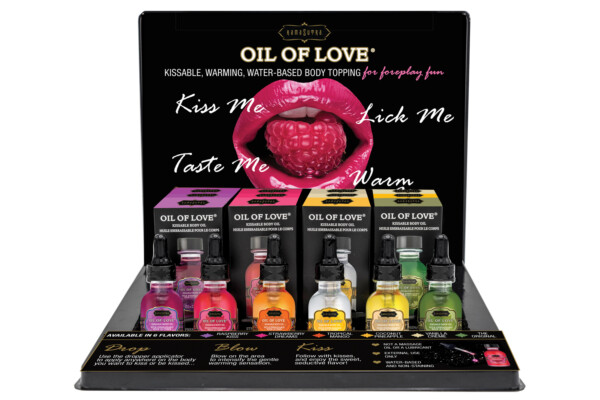 oil of love be the dessert 12 unit prepack display plus testers