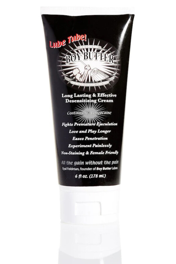 boy butter extreme desensitizing cream 6 fl. oz tube