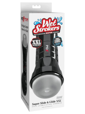 pdx extreme wet stroker super slide & glide xxl frosted pdx extreme wet stroker super slide & glide xxl frosted