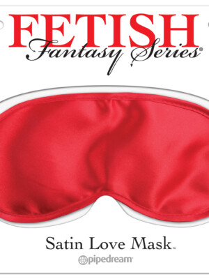 fetish fantasy series satin love mask red