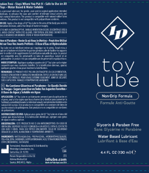 id toy lube 4.4 fl oz bottle id toy lube 4.4 fl oz bottle
