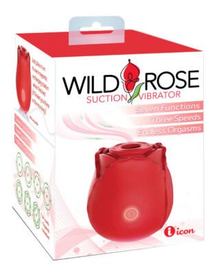 wild rose suction vibrator red