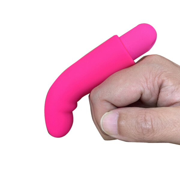 sadie silicone finger vibrator pink