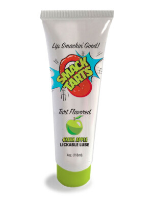 smack tarts 2oz lickable flavored lubricant green apple