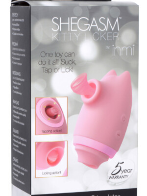 shegasm kitty licker 5x triple clit stimulator pink shegasm kitty licker 5x triple clit stimulator pink