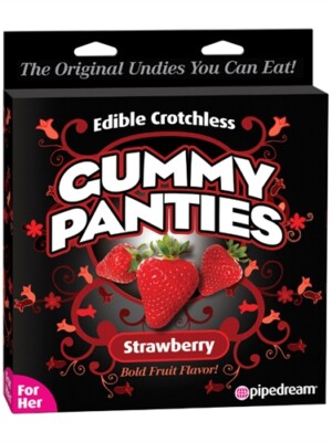 gummy panties for her strawberry