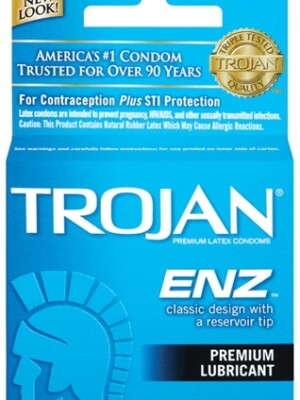 trojan enz lubricated 3 pack