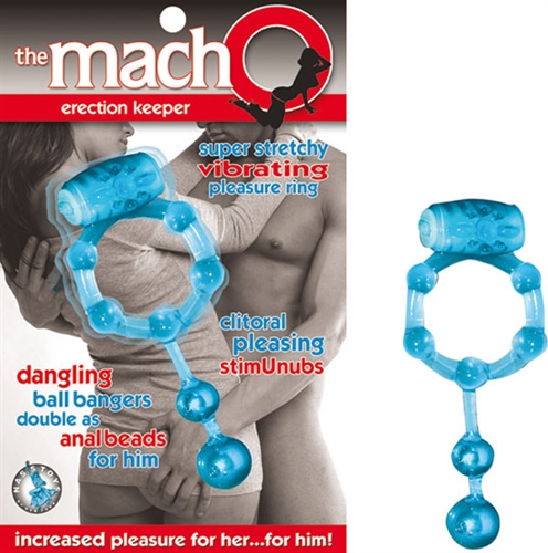 the macho erection keeper blue the macho erection keeper blue