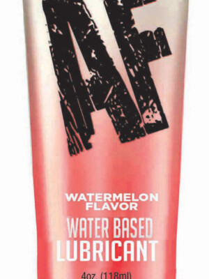 juicy af watermelon water based flavored lubricant 4 oz
