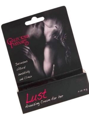 lust arousing cream for her 0.5 oz. tube boxed