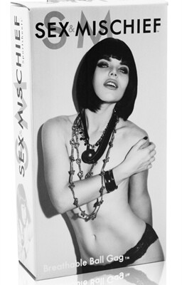 sex and mischief breathable ball gag