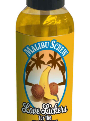 love lickers massage oil malibu screw 1.76 fl. oz.