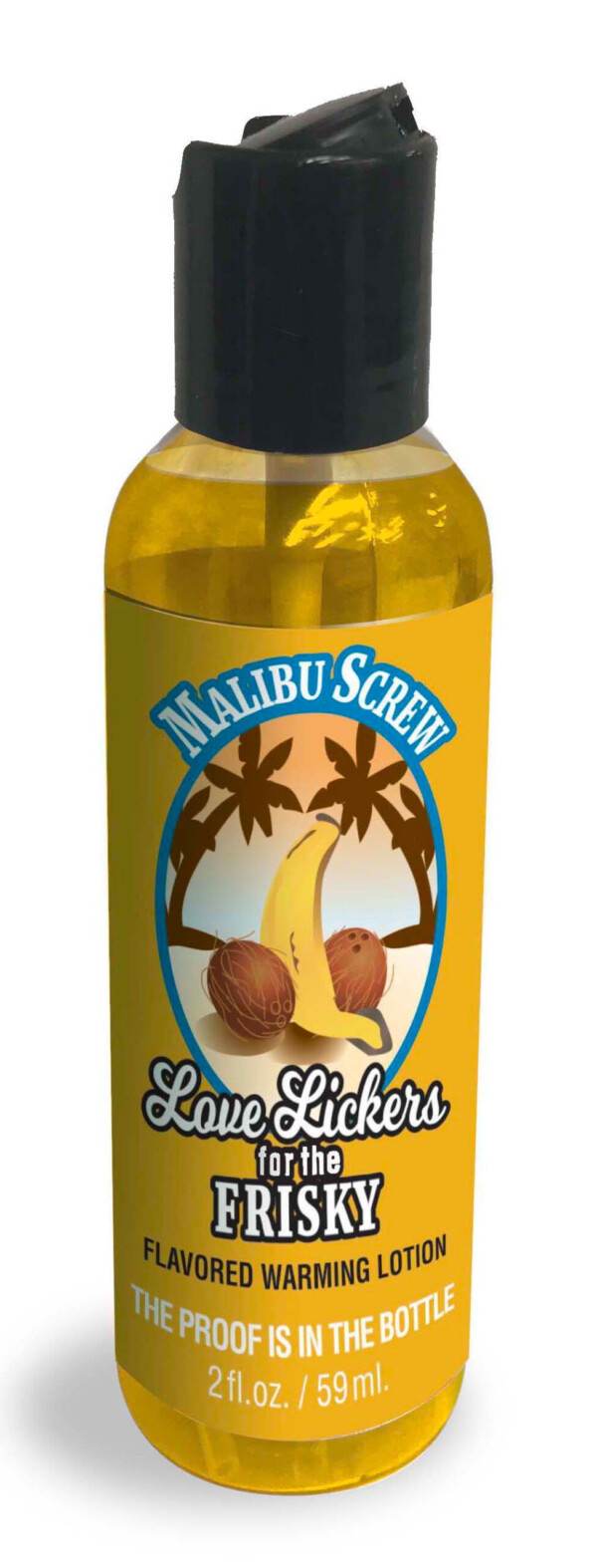 love lickers massage oil malibu screw 1.76 fl. oz.
