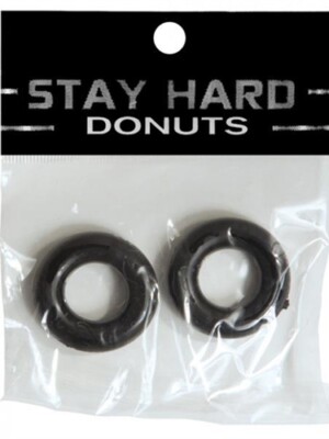 stay hard donuts 2pack black