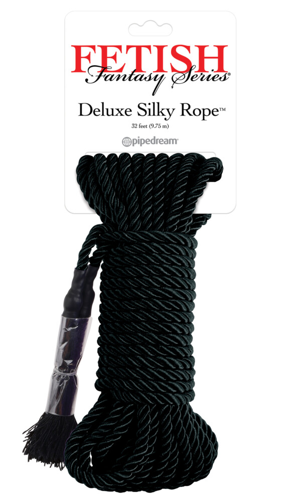 fetish fantasy series deluxe silky rope black