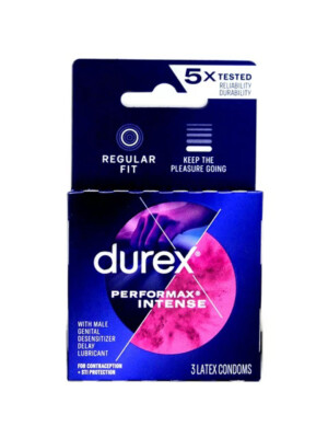durex performax intense 3 pack