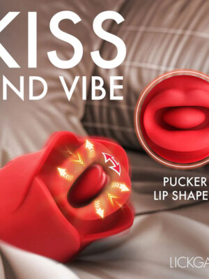 sweet kiss kissing & vibrating clitoral stimulator red sweet kiss kissing & vibrating clitoral stimulator red